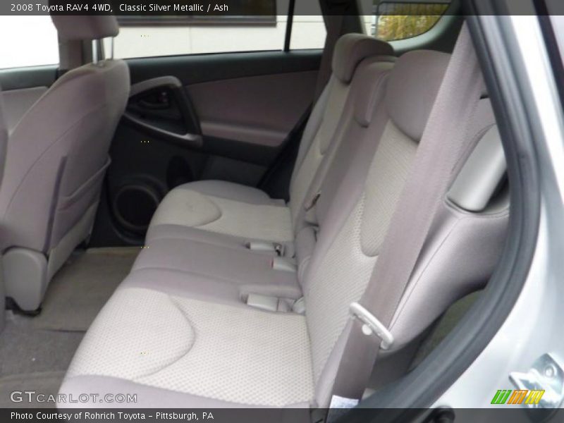 Classic Silver Metallic / Ash 2008 Toyota RAV4 4WD