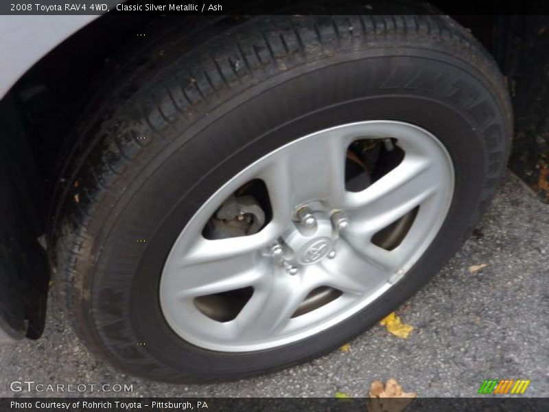 Classic Silver Metallic / Ash 2008 Toyota RAV4 4WD
