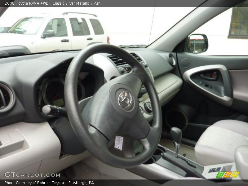 Classic Silver Metallic / Ash 2008 Toyota RAV4 4WD