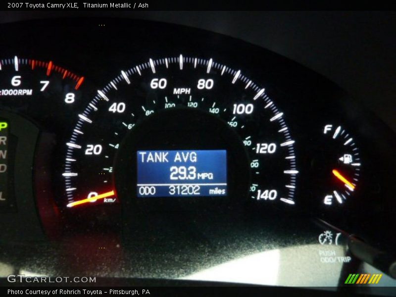 Titanium Metallic / Ash 2007 Toyota Camry XLE