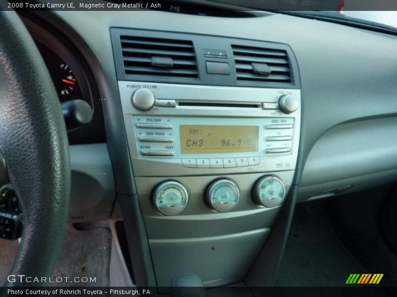 Magnetic Gray Metallic / Ash 2008 Toyota Camry LE