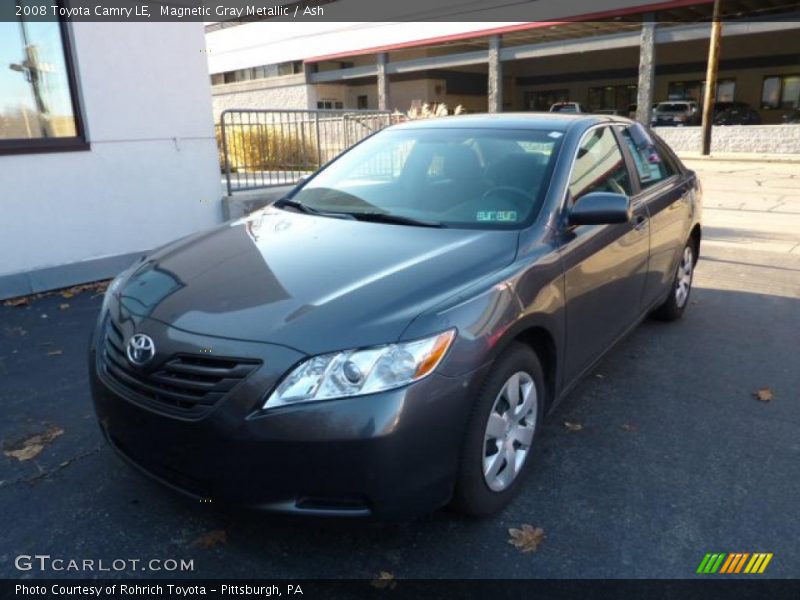 Magnetic Gray Metallic / Ash 2008 Toyota Camry LE