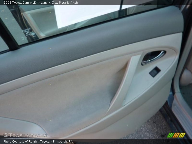 Magnetic Gray Metallic / Ash 2008 Toyota Camry LE