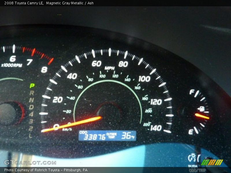 Magnetic Gray Metallic / Ash 2008 Toyota Camry LE