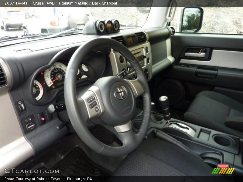 Titanium Metallic / Dark Charcoal 2007 Toyota FJ Cruiser 4WD