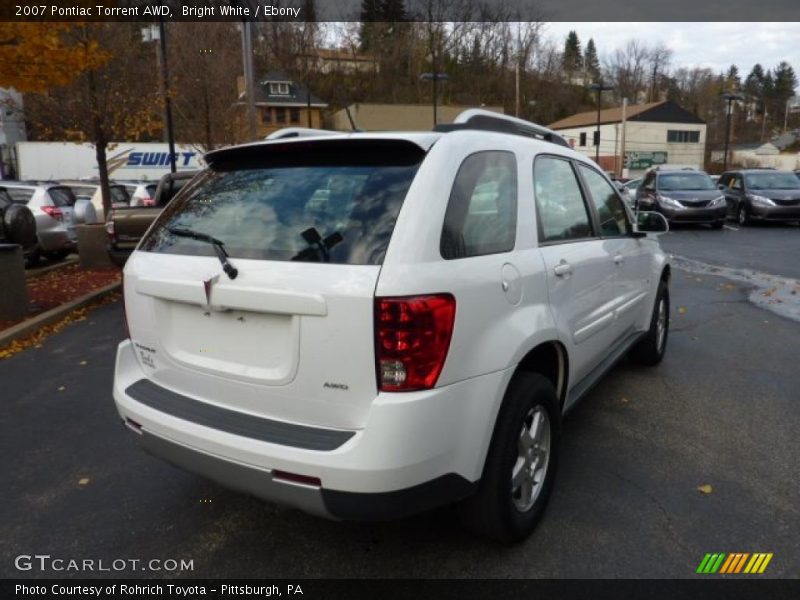 Bright White / Ebony 2007 Pontiac Torrent AWD