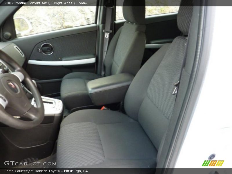 Bright White / Ebony 2007 Pontiac Torrent AWD