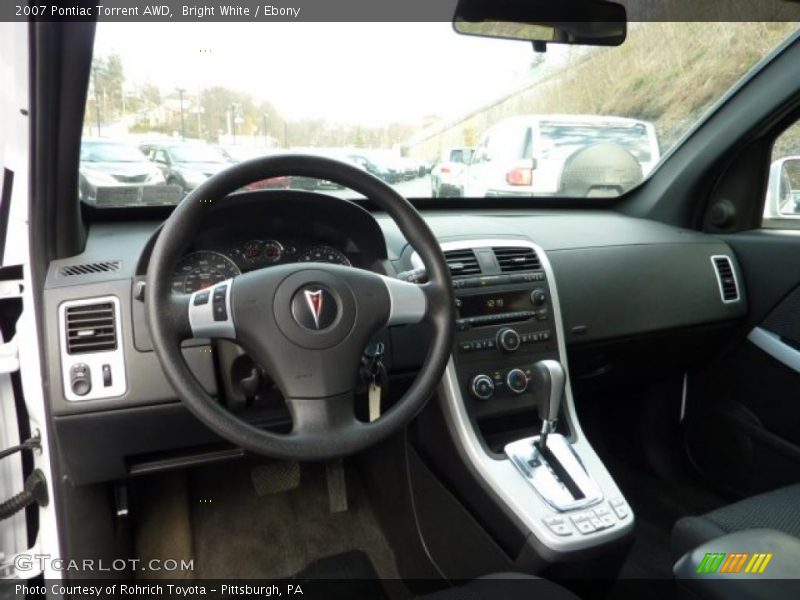 Bright White / Ebony 2007 Pontiac Torrent AWD