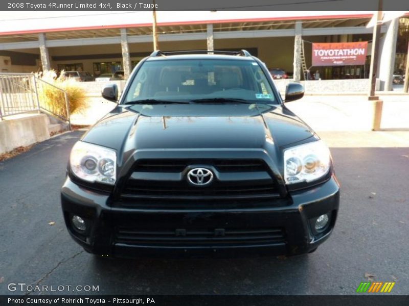 Black / Taupe 2008 Toyota 4Runner Limited 4x4