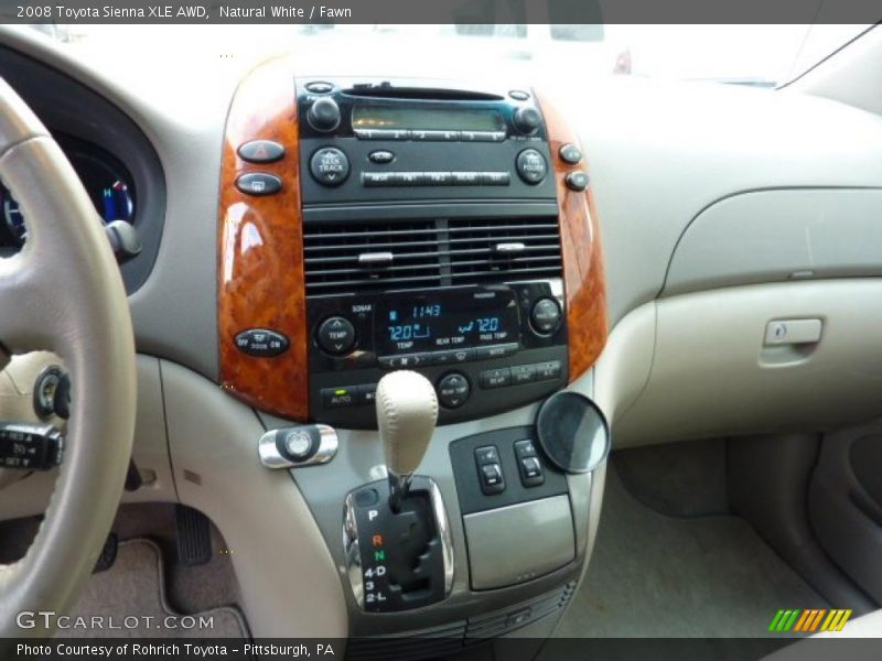 Natural White / Fawn 2008 Toyota Sienna XLE AWD