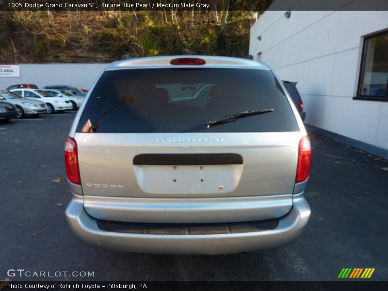 Butane Blue Pearl / Medium Slate Gray 2005 Dodge Grand Caravan SE