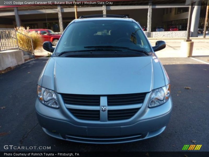 Butane Blue Pearl / Medium Slate Gray 2005 Dodge Grand Caravan SE