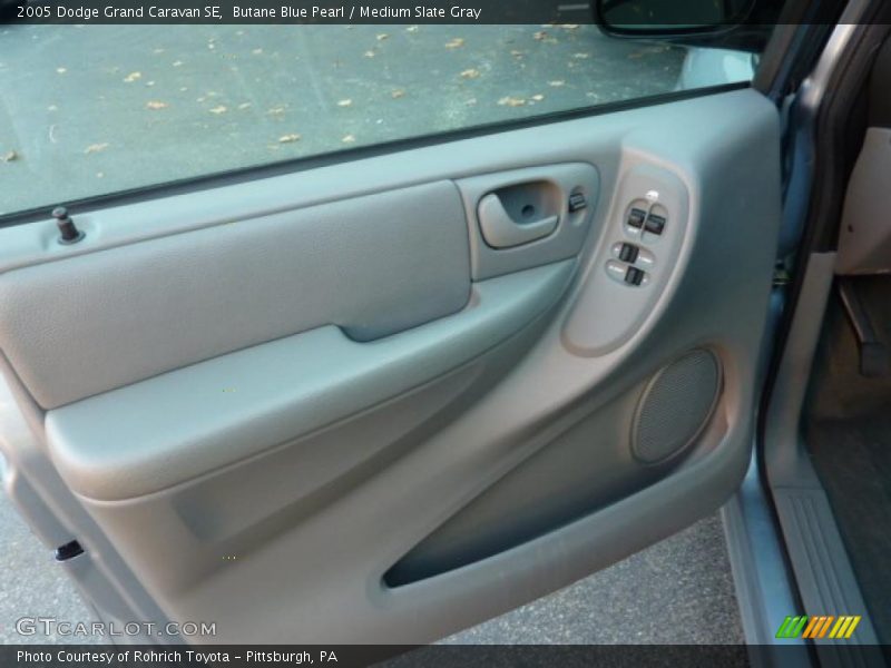 Butane Blue Pearl / Medium Slate Gray 2005 Dodge Grand Caravan SE