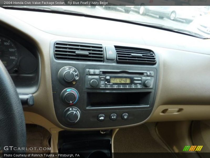 Controls of 2004 Civic Value Package Sedan