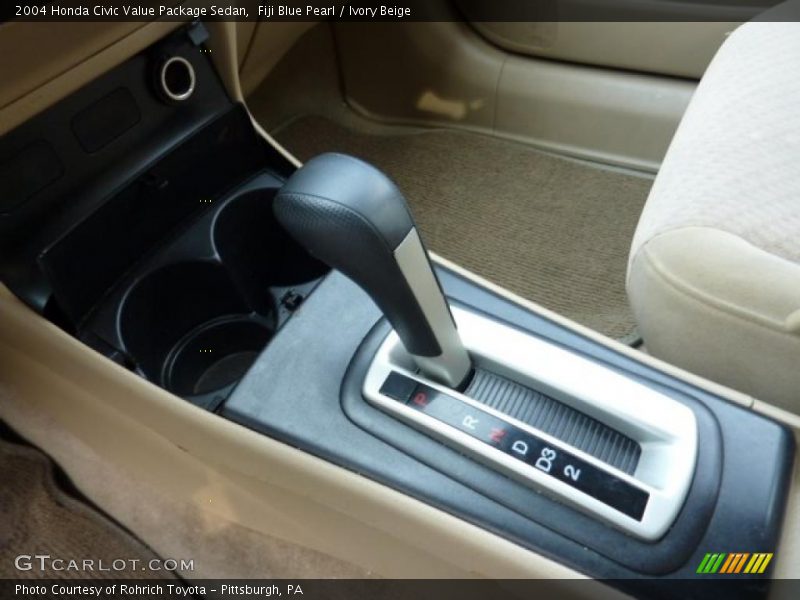  2004 Civic Value Package Sedan 4 Speed Automatic Shifter