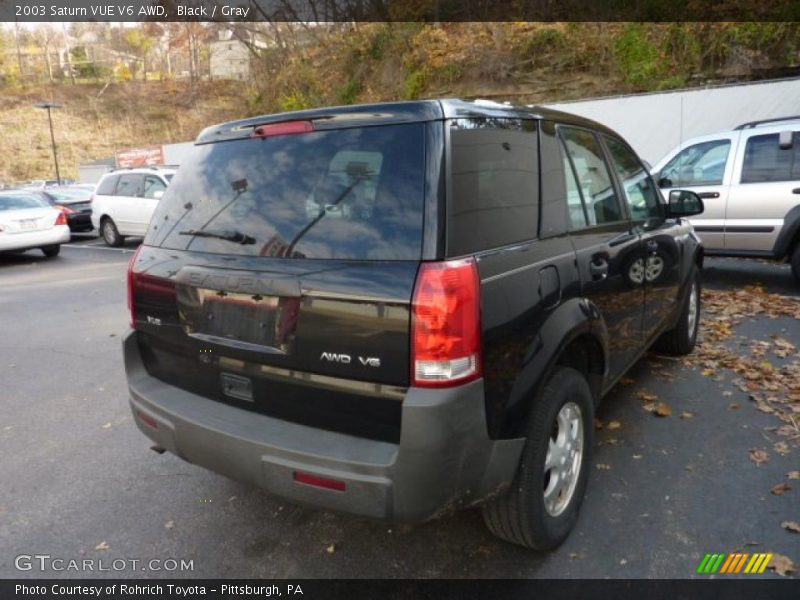 Black / Gray 2003 Saturn VUE V6 AWD