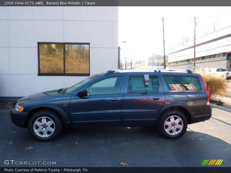 Barents Blue Metallic / Taupe 2006 Volvo XC70 AWD