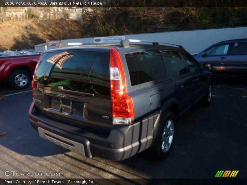 Barents Blue Metallic / Taupe 2006 Volvo XC70 AWD