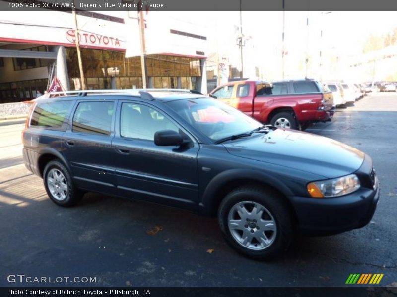 Barents Blue Metallic / Taupe 2006 Volvo XC70 AWD