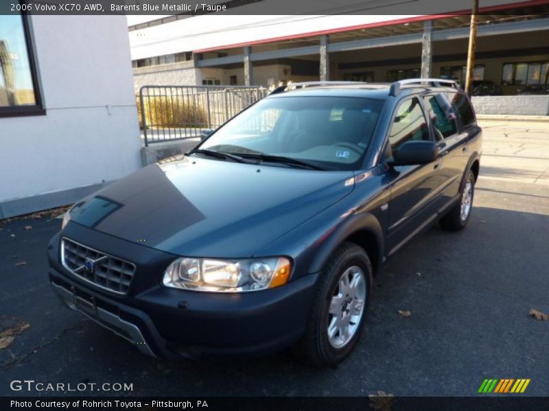Barents Blue Metallic / Taupe 2006 Volvo XC70 AWD