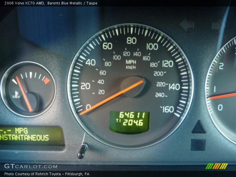 Barents Blue Metallic / Taupe 2006 Volvo XC70 AWD
