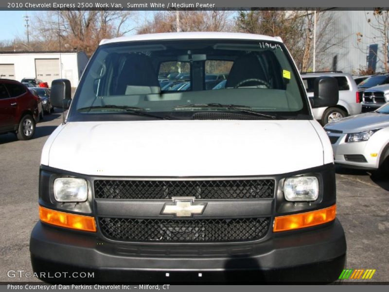 Summit White / Medium Pewter 2010 Chevrolet Express 2500 Work Van