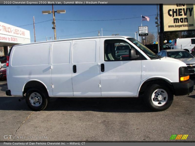 Summit White / Medium Pewter 2010 Chevrolet Express 2500 Work Van
