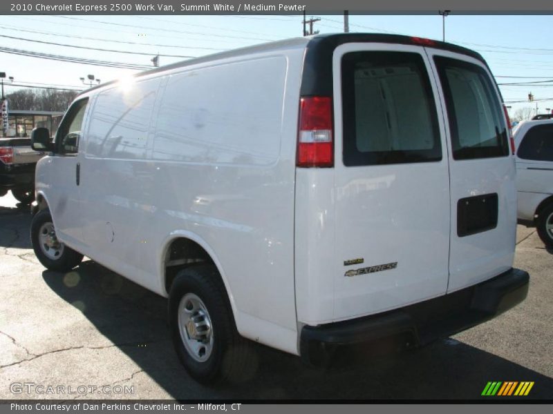 Summit White / Medium Pewter 2010 Chevrolet Express 2500 Work Van