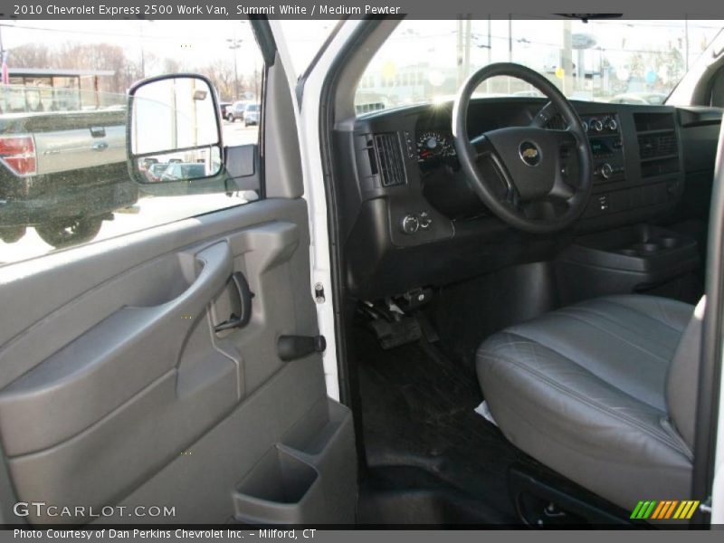 Summit White / Medium Pewter 2010 Chevrolet Express 2500 Work Van