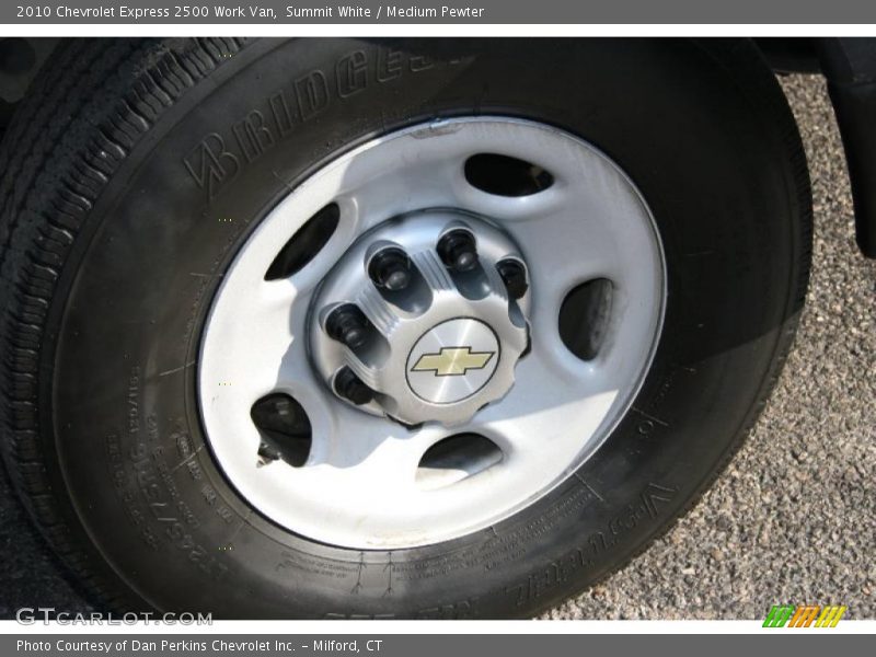 Summit White / Medium Pewter 2010 Chevrolet Express 2500 Work Van