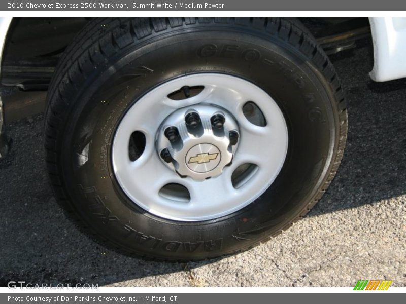 Summit White / Medium Pewter 2010 Chevrolet Express 2500 Work Van