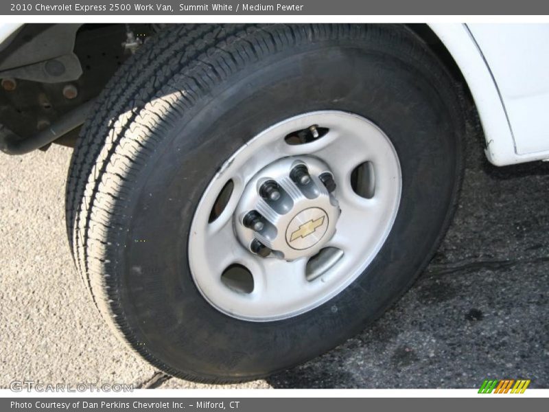 Summit White / Medium Pewter 2010 Chevrolet Express 2500 Work Van