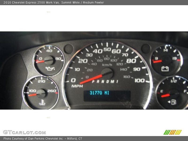 Summit White / Medium Pewter 2010 Chevrolet Express 2500 Work Van