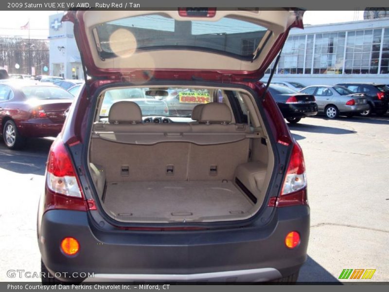  2009 VUE XE V6 AWD Trunk