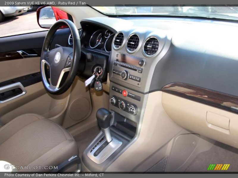 Dashboard of 2009 VUE XE V6 AWD