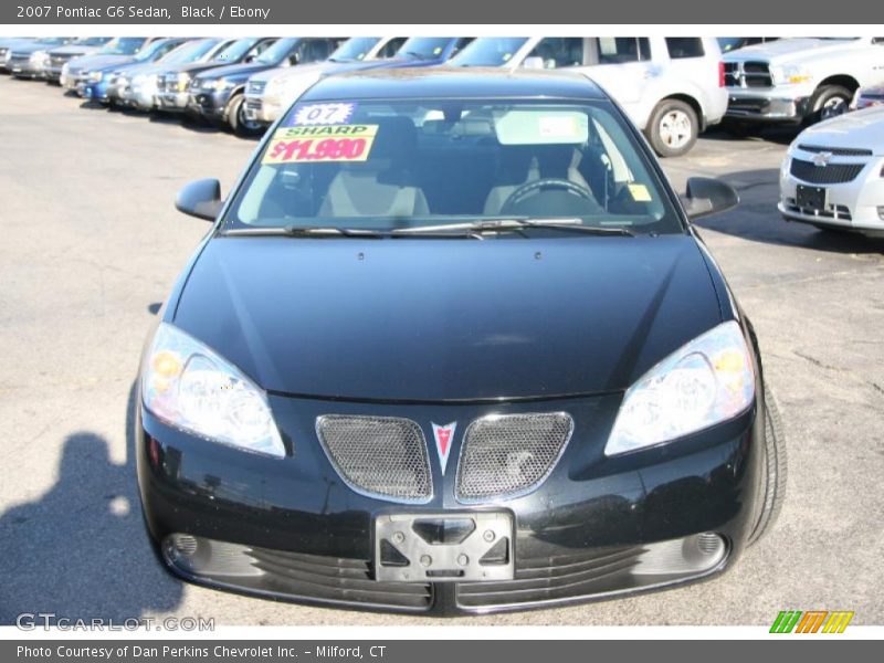 Black / Ebony 2007 Pontiac G6 Sedan
