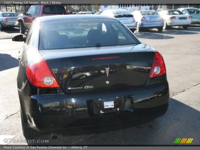 Black / Ebony 2007 Pontiac G6 Sedan