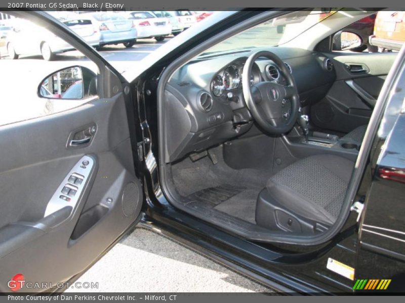 Black / Ebony 2007 Pontiac G6 Sedan