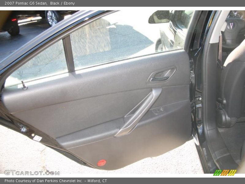 Black / Ebony 2007 Pontiac G6 Sedan