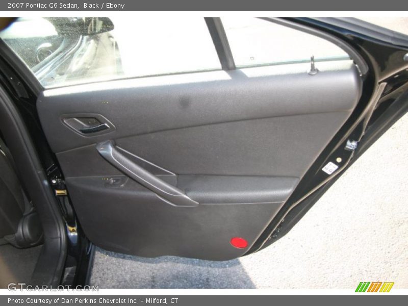 Black / Ebony 2007 Pontiac G6 Sedan