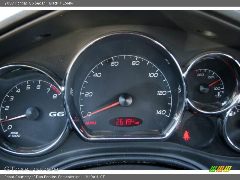 Black / Ebony 2007 Pontiac G6 Sedan
