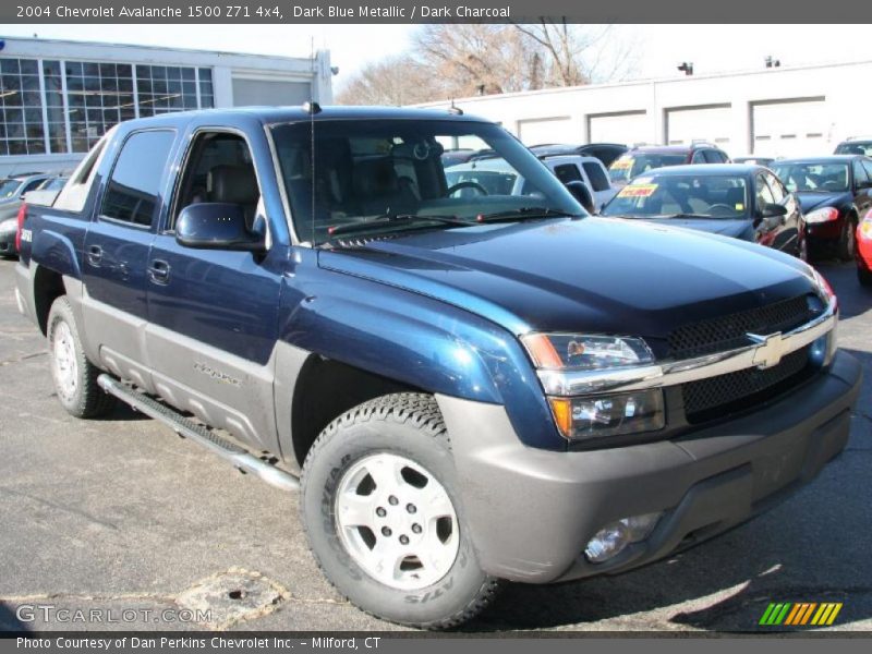 Dark Blue Metallic / Dark Charcoal 2004 Chevrolet Avalanche 1500 Z71 4x4