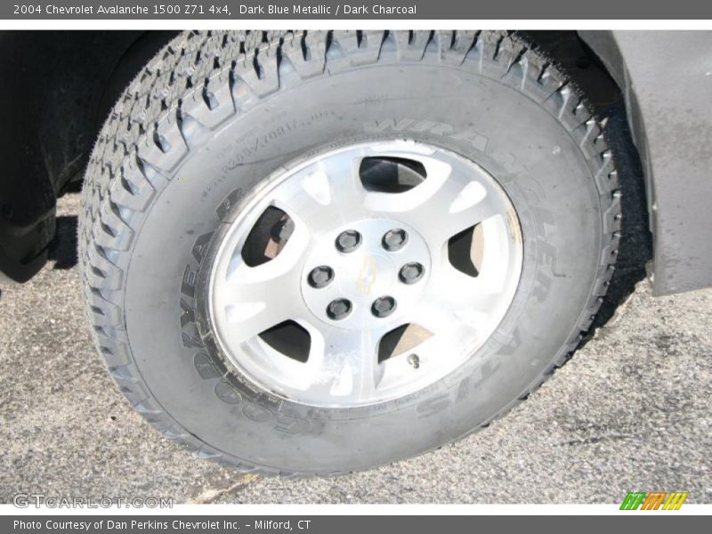 Dark Blue Metallic / Dark Charcoal 2004 Chevrolet Avalanche 1500 Z71 4x4