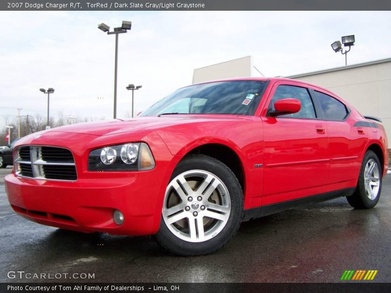 TorRed / Dark Slate Gray/Light Graystone 2007 Dodge Charger R/T