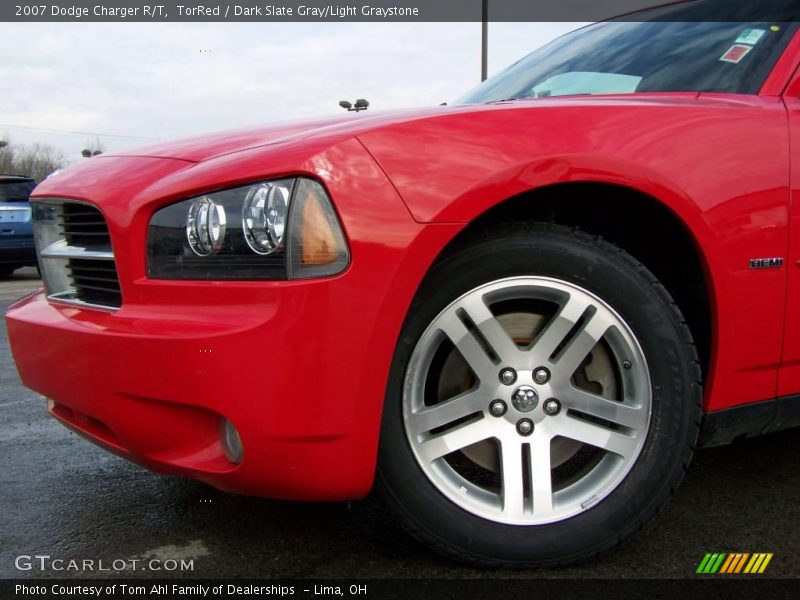 TorRed / Dark Slate Gray/Light Graystone 2007 Dodge Charger R/T