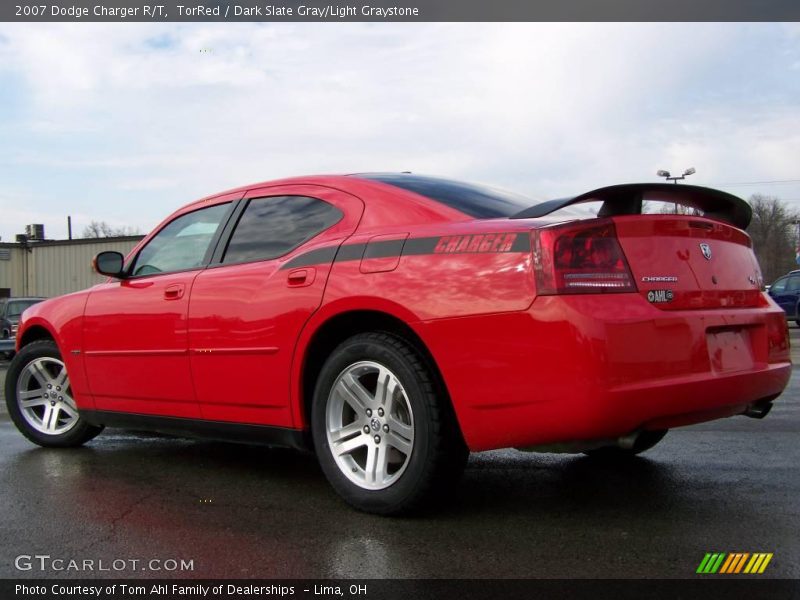 TorRed / Dark Slate Gray/Light Graystone 2007 Dodge Charger R/T