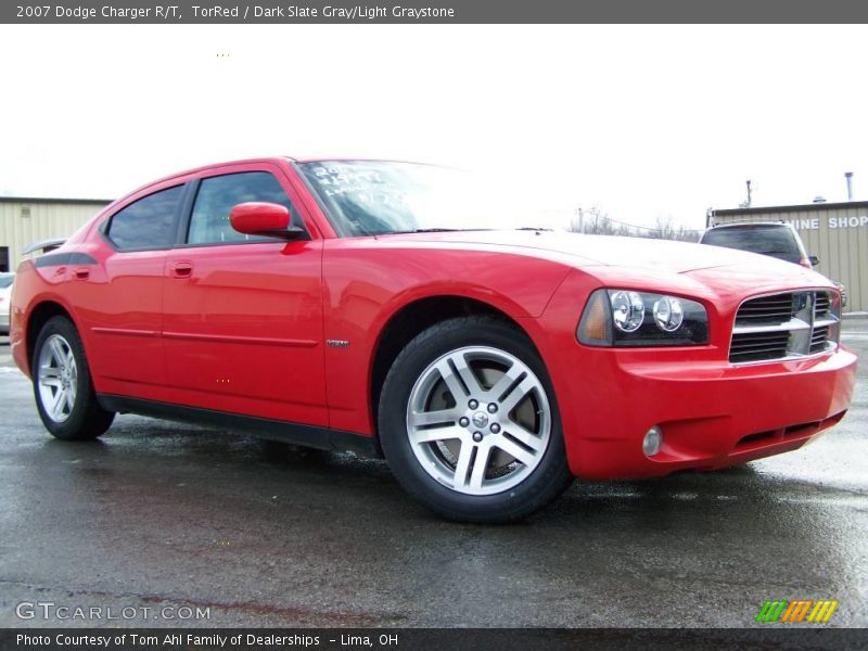 TorRed / Dark Slate Gray/Light Graystone 2007 Dodge Charger R/T