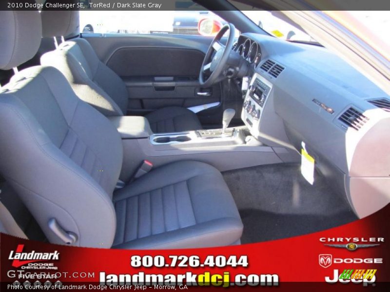 TorRed / Dark Slate Gray 2010 Dodge Challenger SE