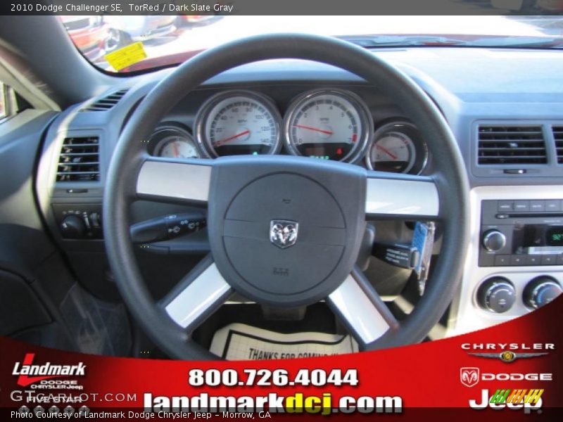 TorRed / Dark Slate Gray 2010 Dodge Challenger SE