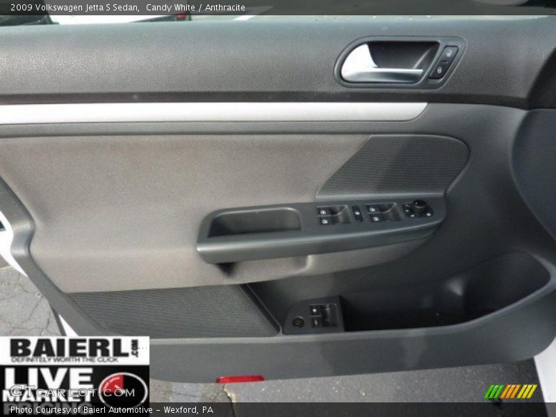 Candy White / Anthracite 2009 Volkswagen Jetta S Sedan